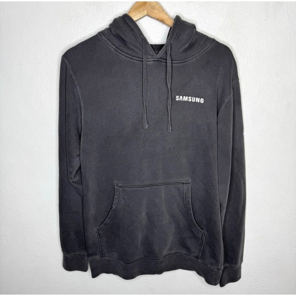 Samsung Galaxy AI Is Here Hoodie Size Small Hooded Pullover Sweatshirt Gray - Picture 1 of 10